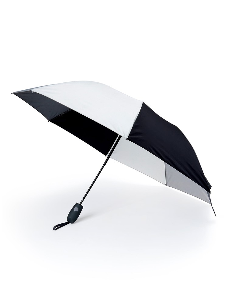 Misty Harbor Automatic Open Folding Rain Umbrella Rainbow