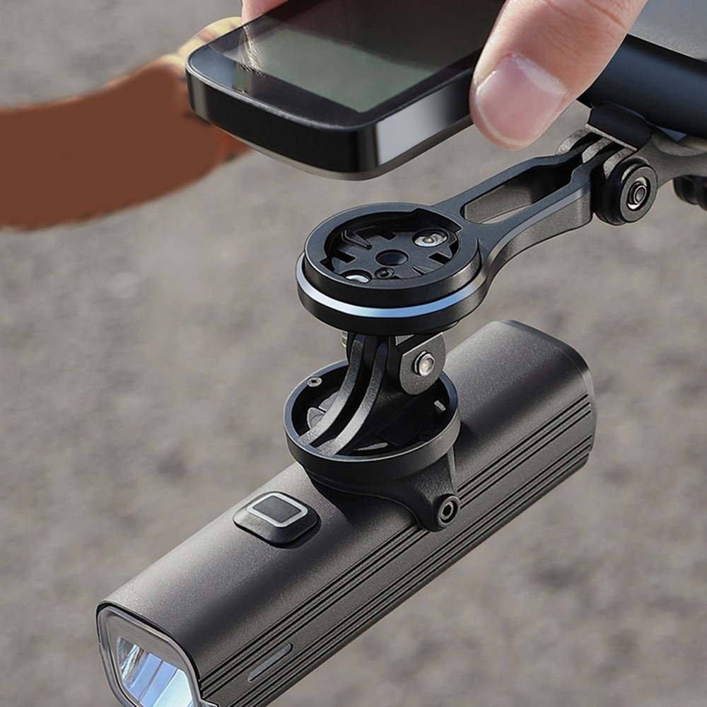 Black Alloy Handlebar Mount Adjustable for Cycling Computers and Speedometers