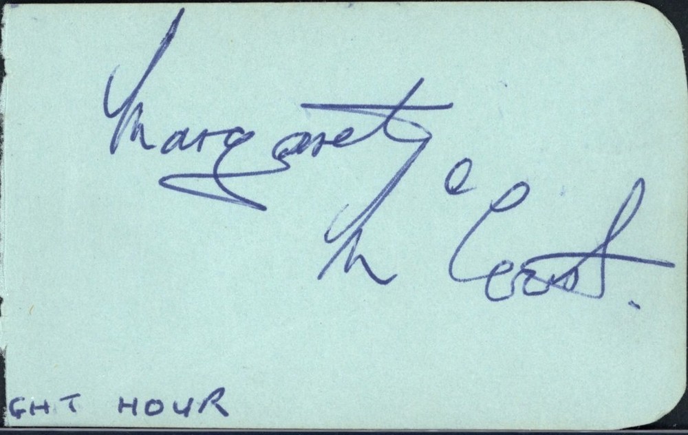 Vintage Mystery Autographs