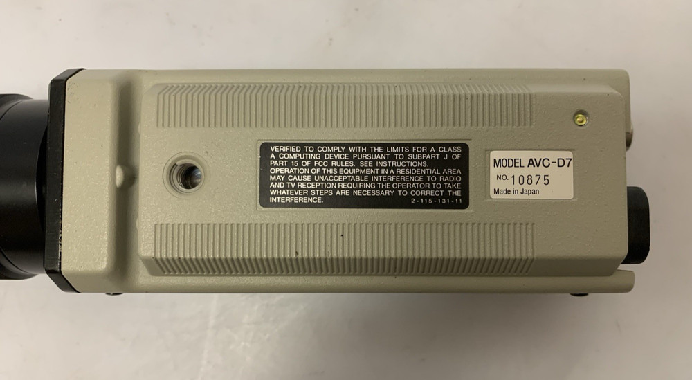 Sony AVC-D7 CCD Video Camera