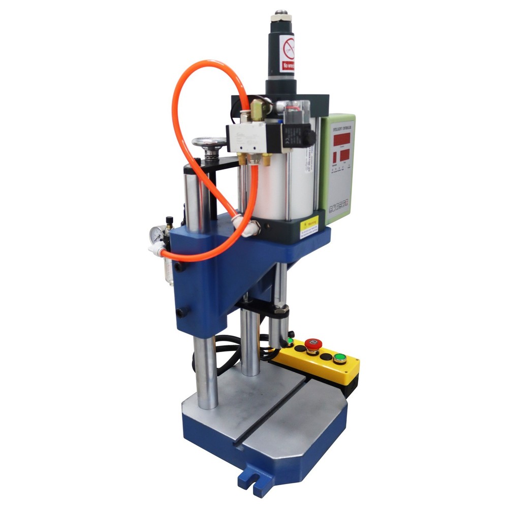 1102lb Pneumatic Punch Press Machine with Controller&Emergency Stop Switch 110V