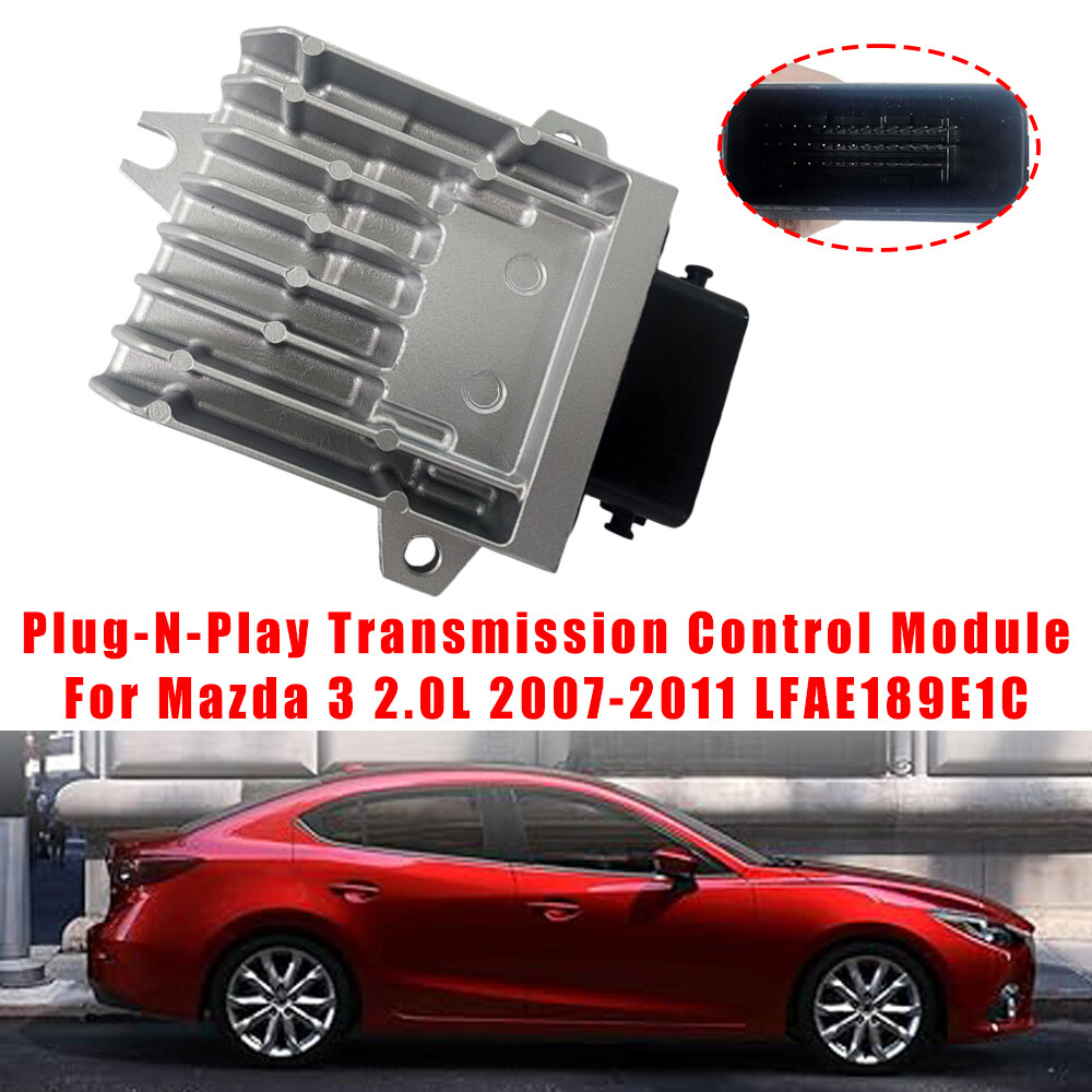 Plug-N-Play LFAE189E1C Transmission Control Module For Mazda 3 2.0L 2007-2011