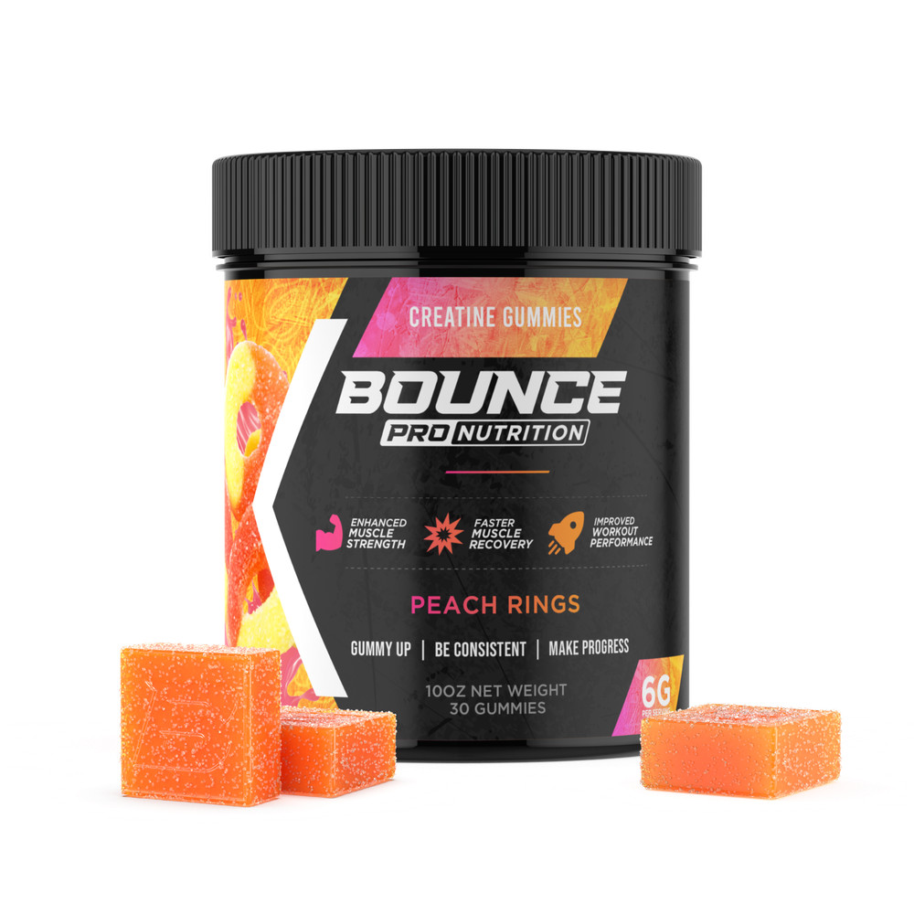 Creatine Gummies - Peach Rings