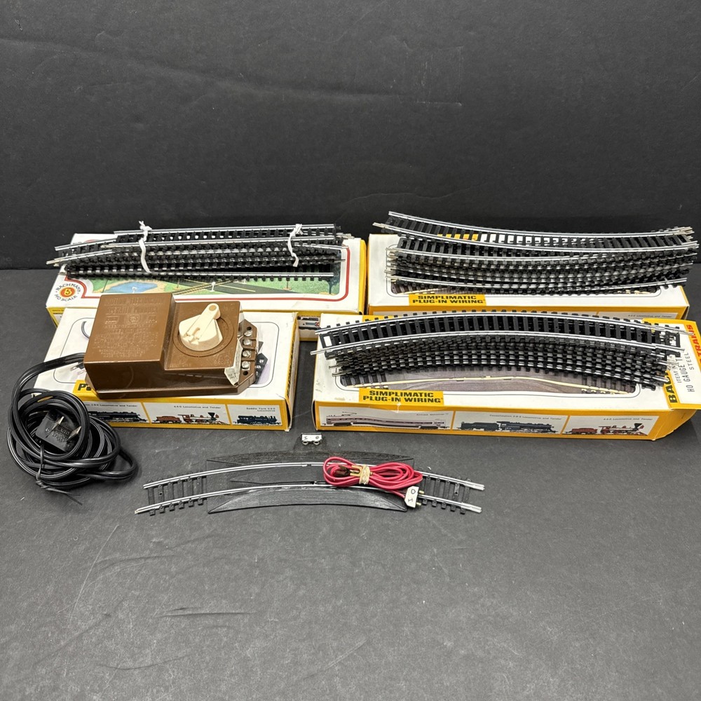 Bachmann Transformer #6607 Train Power Pack & Misc Tracks Sets