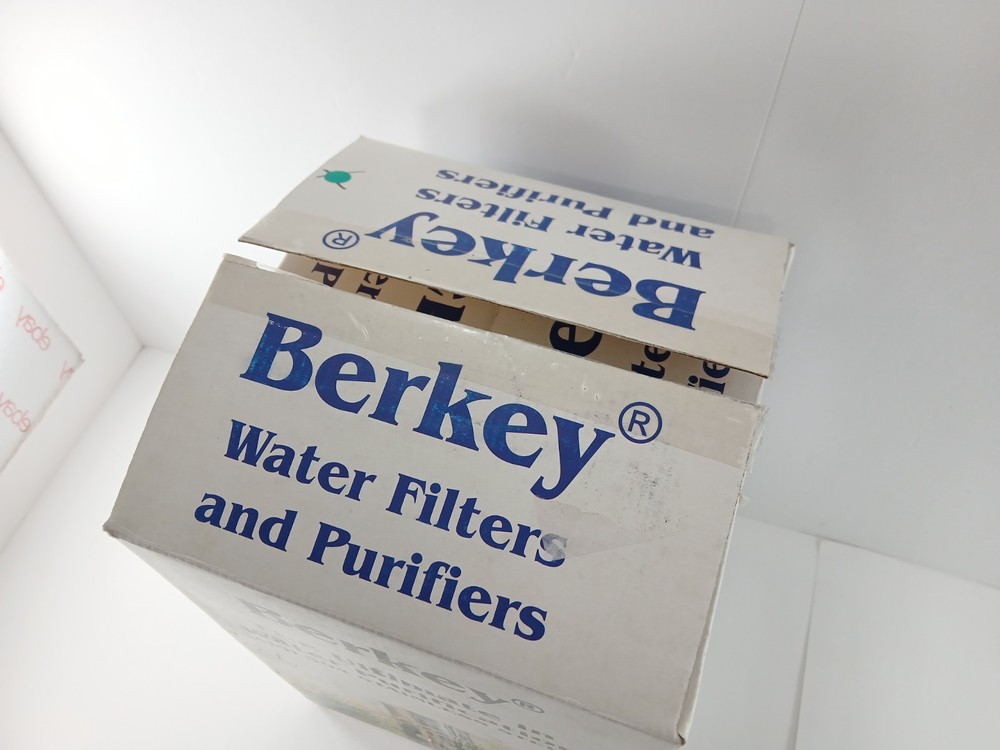 Big Berkey Water Purification System STAINLESS STEEL HOUSING No Filter UNUSED