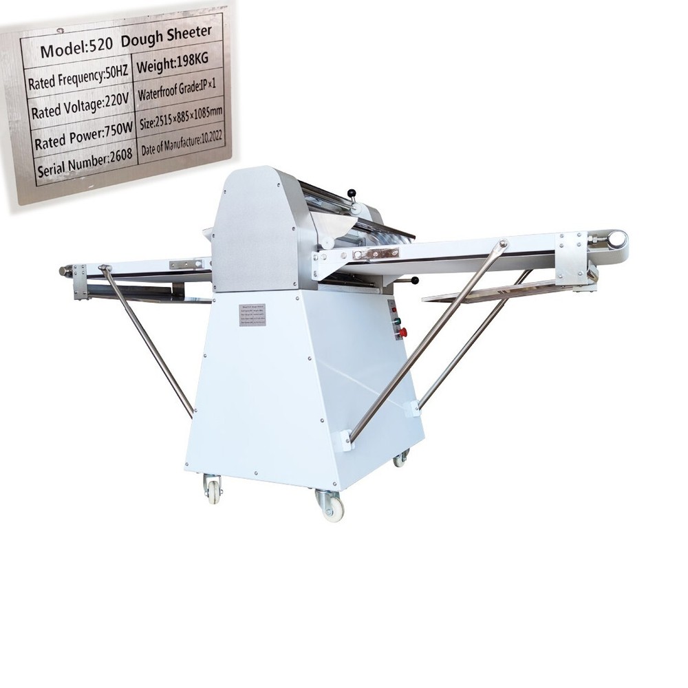 Reversible Commercial Dough Sheeter Press Roller Machine Pastry Sheet Machine