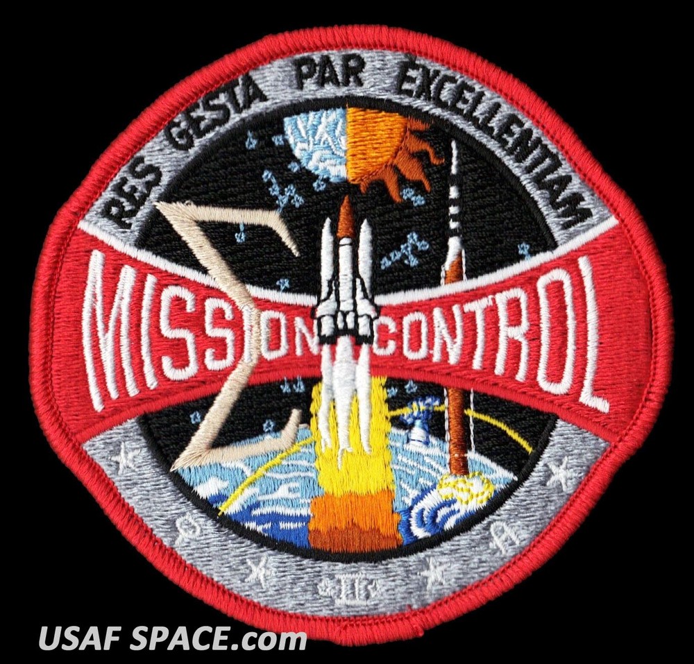 AUTHENTIC NASA - MISSION CONTROL - AB Emblem - 4" SPACE PATCH - MINT