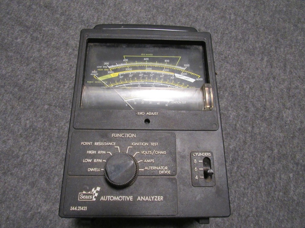 Vintage Sears Automotive Analyzer