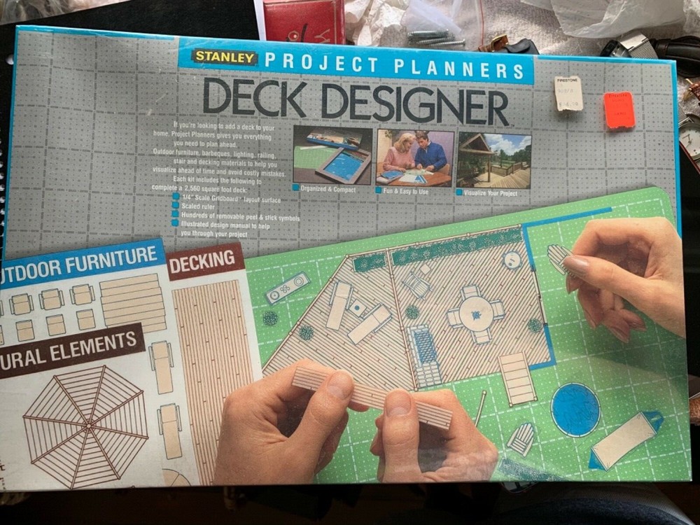 Stanley Project Planners Deck Designer-new