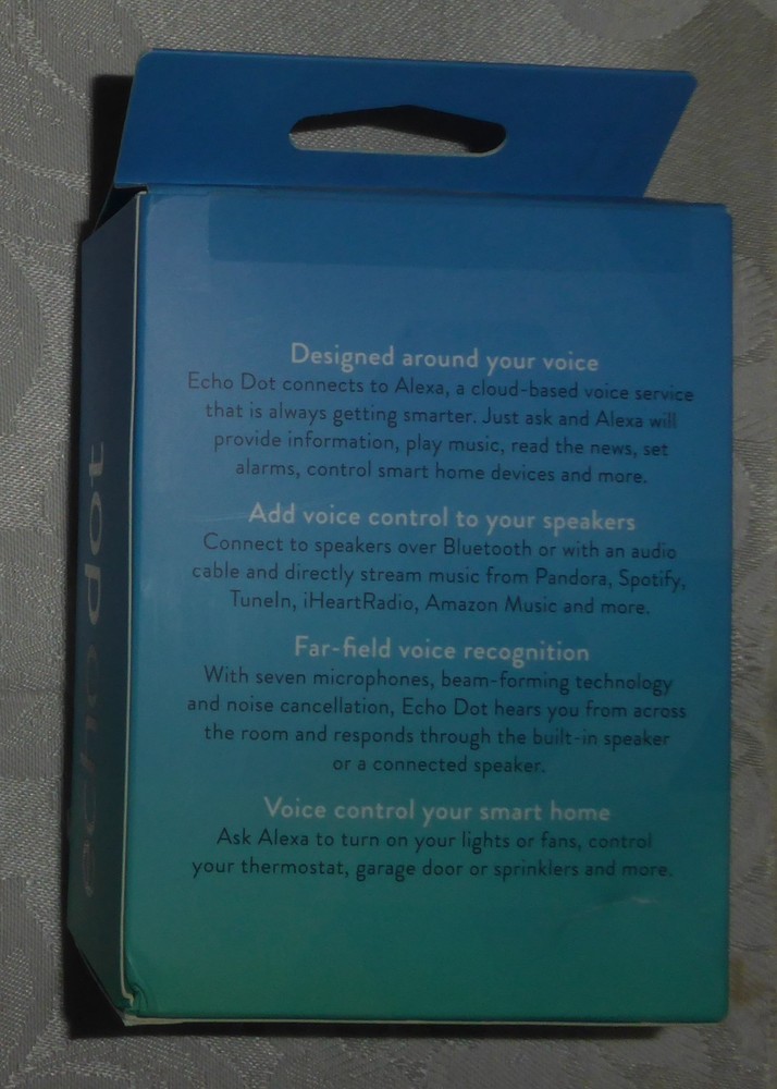 Amazon Echo Dot Smart Speaker - 2nd Gen - New/Sealed