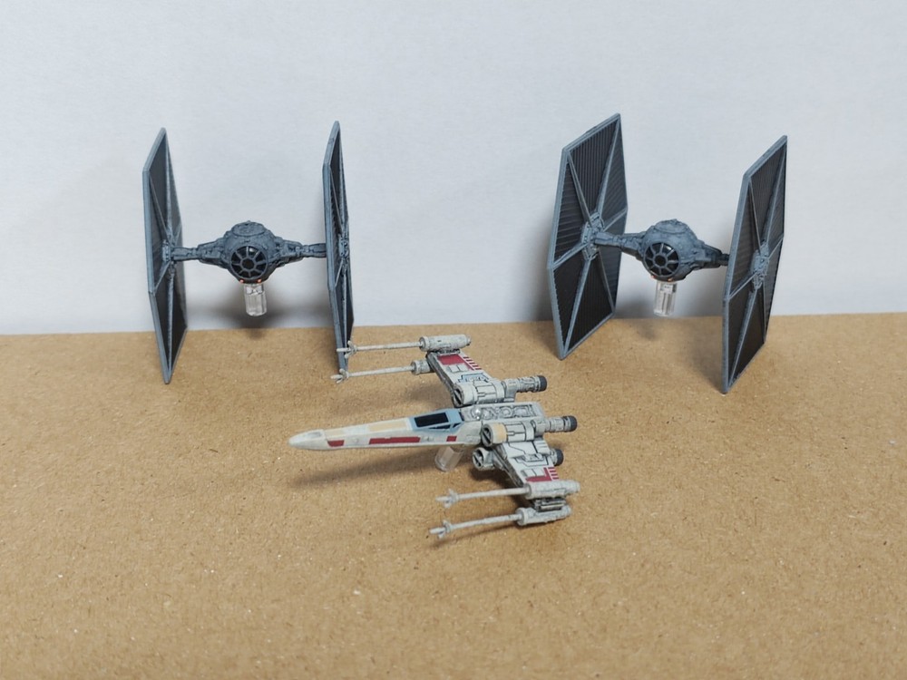 One Set Star Wars X-Wing Miniatures Game  NOT STAND Ship Only!