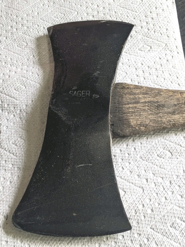 Sager Warren Axe & Tool Co double bit Swamping Pattern axe Sharp
