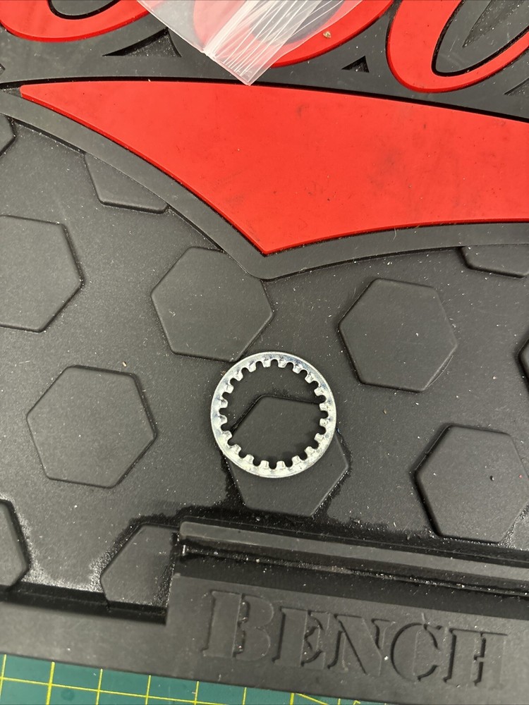 Snap On Toolbox Lock Washer RollCabChest Cylinder Barrel AssemblyRing Nut Spring