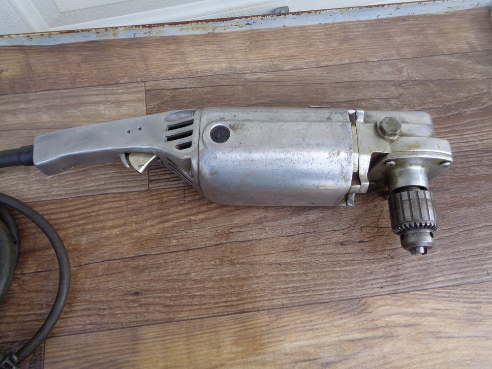 Vintage Electric Industrial Angle Drill