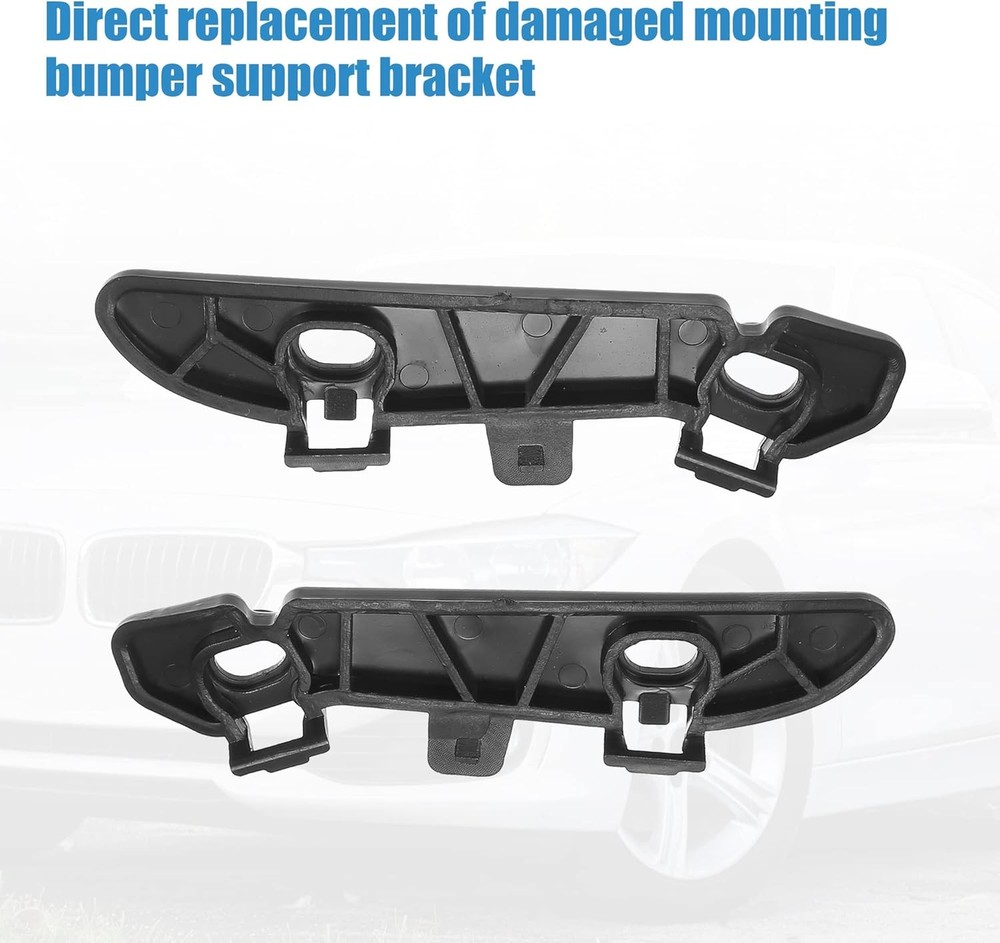 1 Pair Front Bumper Mounting Support Bracket for 328i 2012-2016 51117279712 5111
