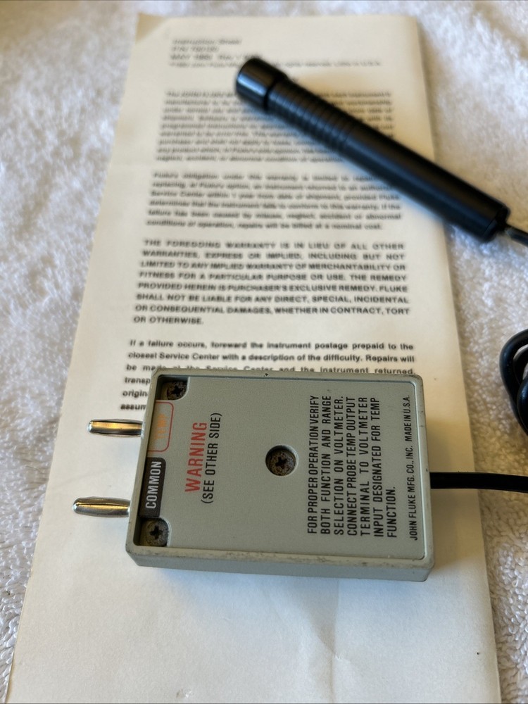 Fluke 80T-SP Type K Surface Thermocouple