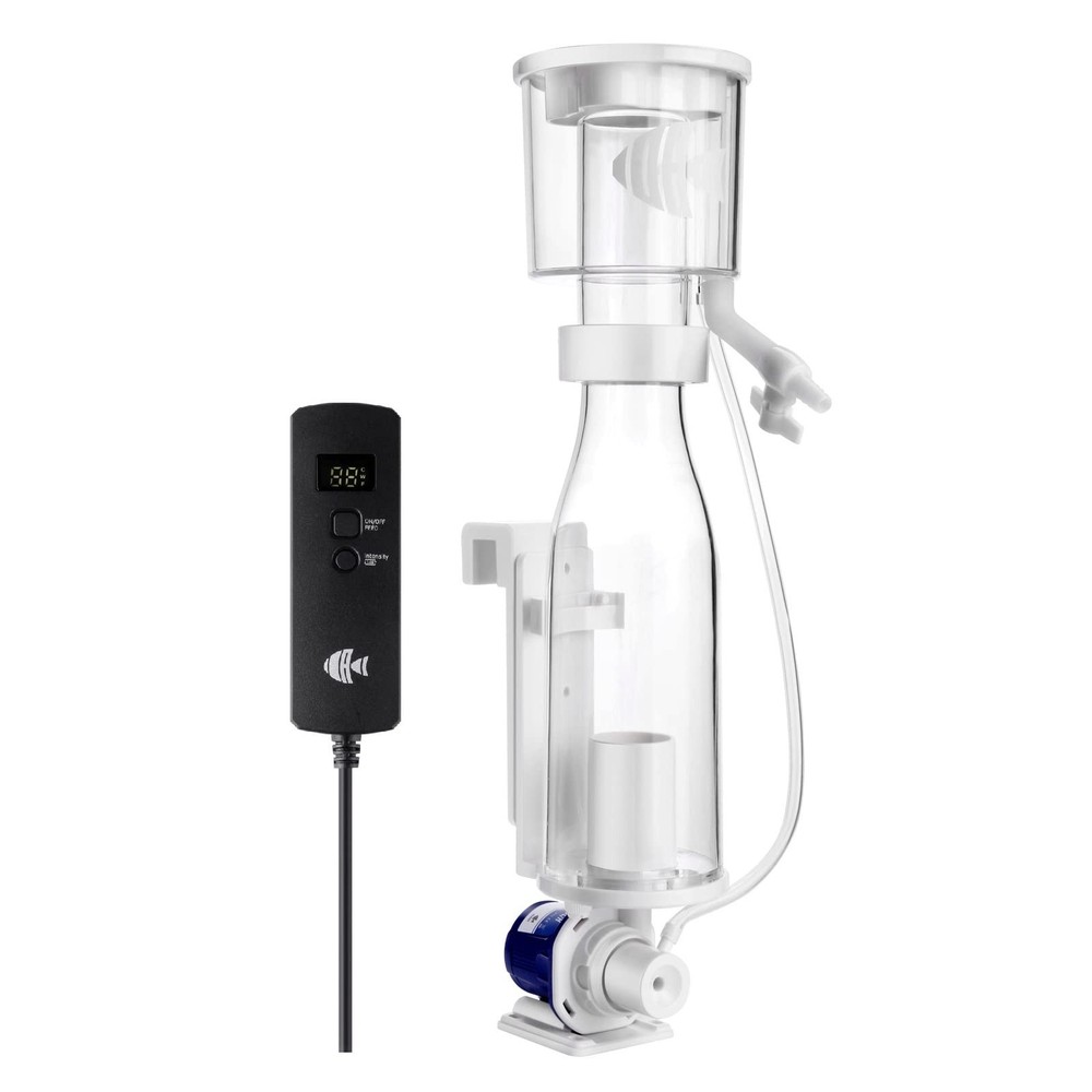 Protein Skimmer 80 gal White Saltwater Aquarium DC Pump Controller Quiet