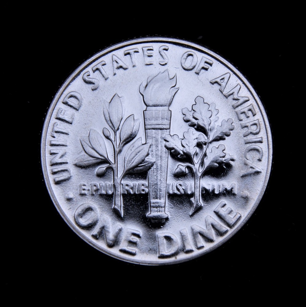 1951 Proof Roosevelt Dime Gem BU