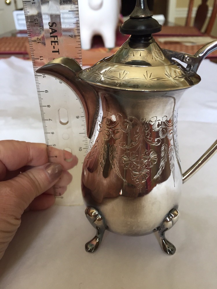 Vintage Silver Syrup Pitcher