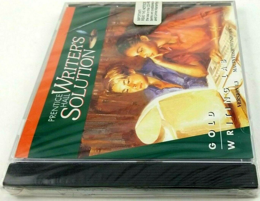 PRENTICE HALL Writer's Solution GOLD WRITING LAB (CD-ROM) New!