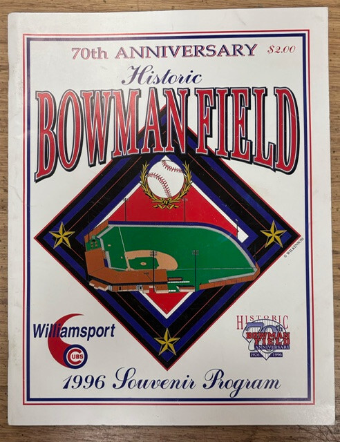 9 Williamsport PA Baseball Programs Bills Cubs Crosscutters 1987-2005