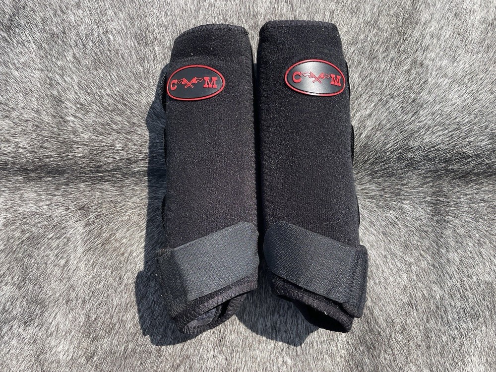 CM SureStep Splint Boots Full Set Black LARGE