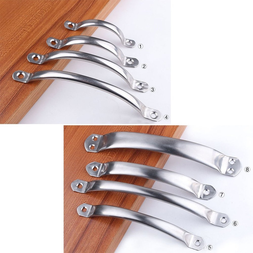 Hollow Stainless Steel Pull Handles Door Knobs Drawer Pulls with Screws 78mm ...