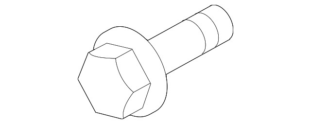 Genuine GM Crankshaft Balancer Bolt 19316094