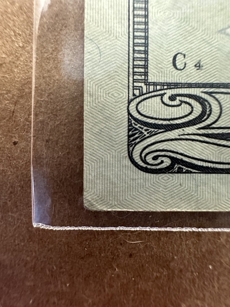 $20 BILL INK ERROR ON NUMBER “3” RARE