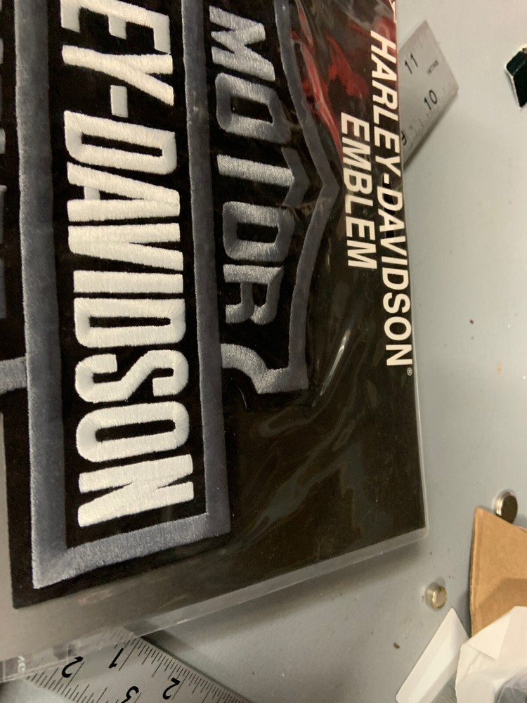 Global Products sew on Harley Davidson Emblem patch