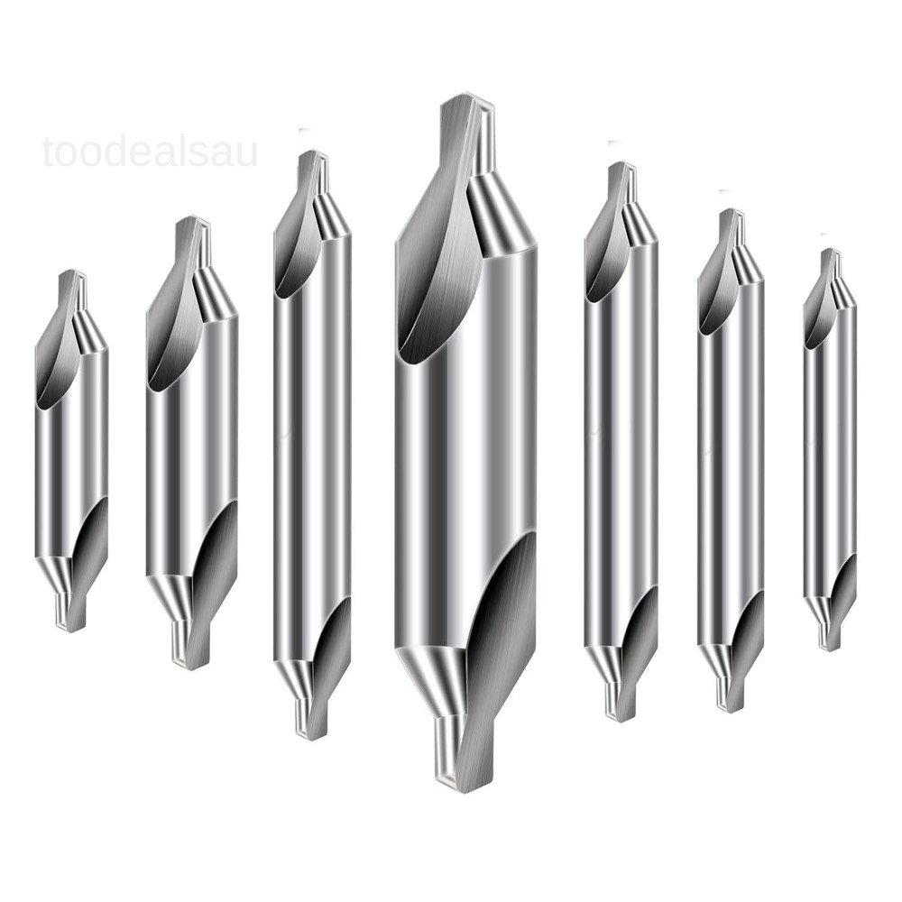 Center Drill Bits Set - High Speed Steel Center Drill Bit Countersink Tools for.