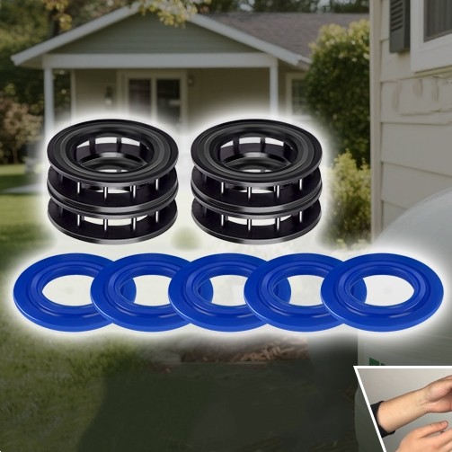 60125-15 Seal Spacer Kits For Fleck 5600 Water Softeners(Blue Seals & Spacers)