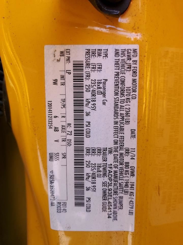 RIGHT REAR DOOR WINDOW REGULATOR OEM 2014 FORD FOCUS