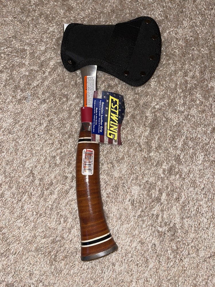 ESTWING Sportsman Axe Genuine Leather Grip E24A
