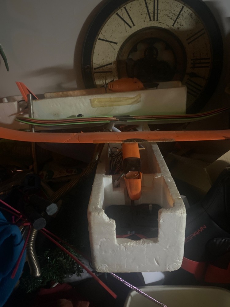 Vintage big electric powered remote control airplane make offer they work