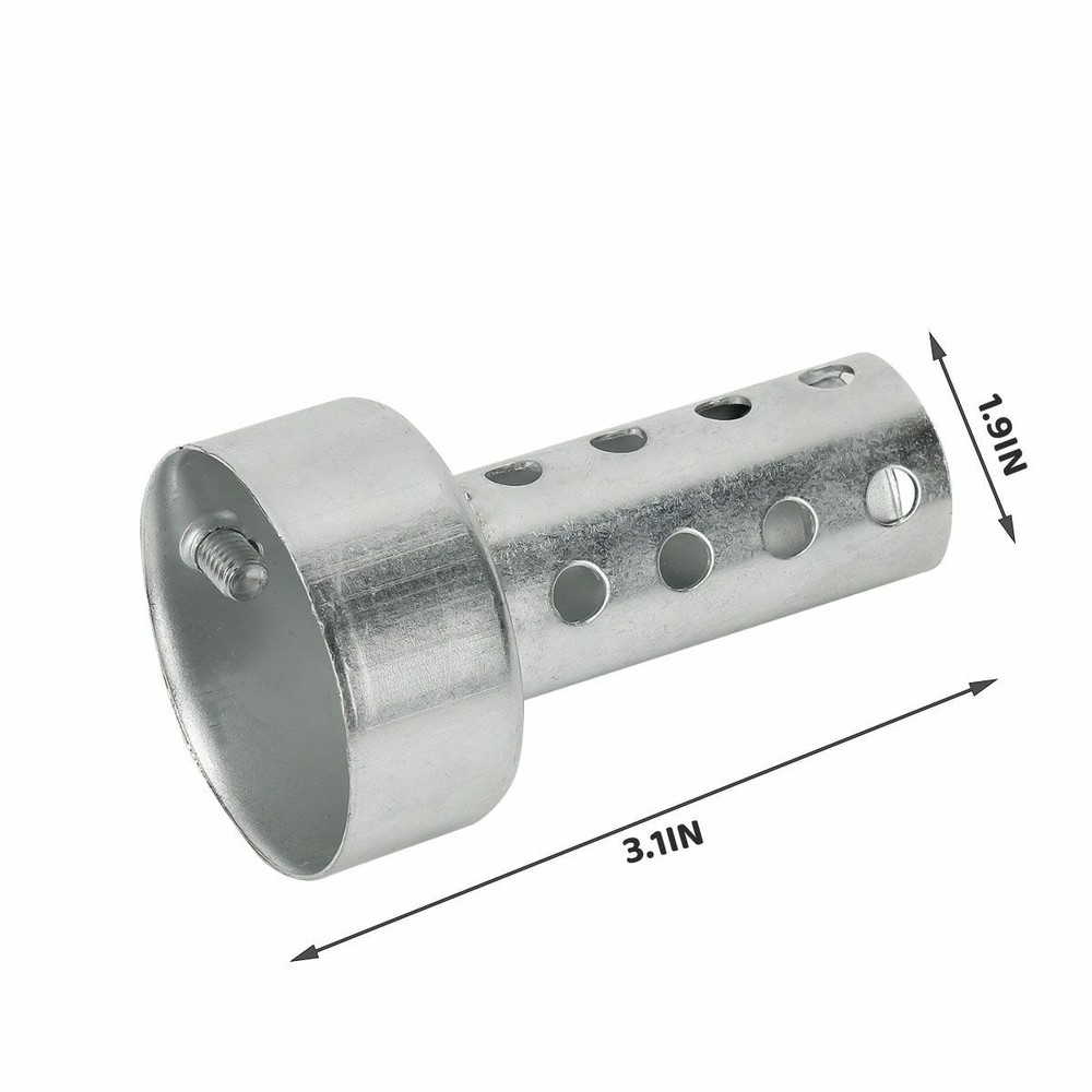 2 Universal Motorcycle Exhaust Can Muffler Insert Baffle DB Killer Silencer 48mm