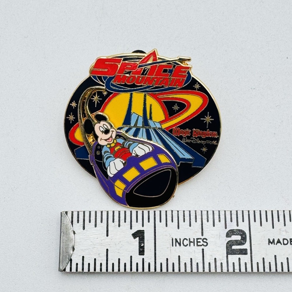 Mickey Mouse Space Mountain Rocket Ship Magic Kingdom 2008 Pin # 47822