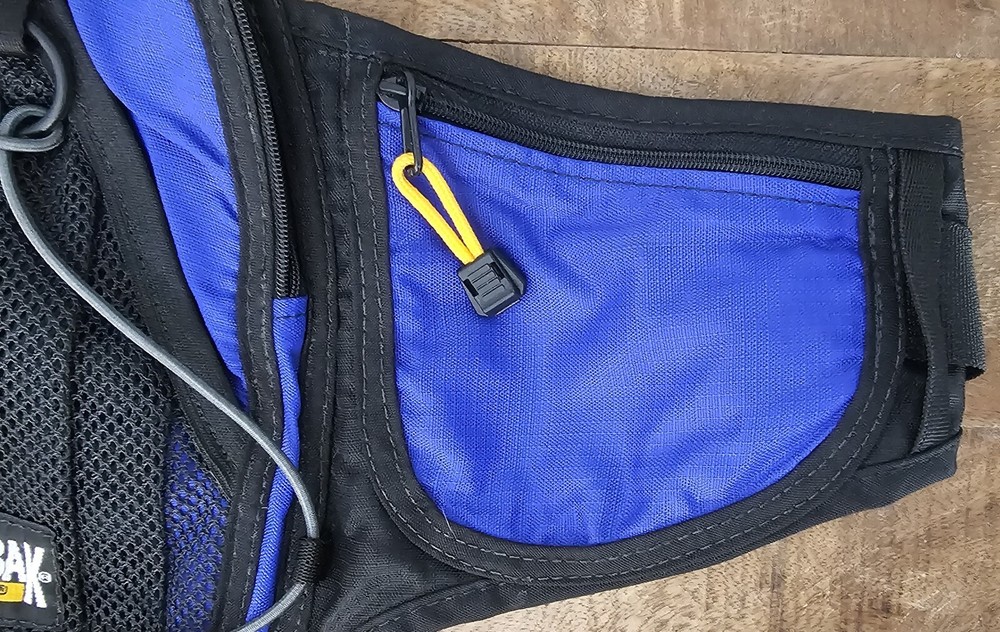 Camel Back Go-Be Hydration Waist Pack, Black And Blue, No Bladder