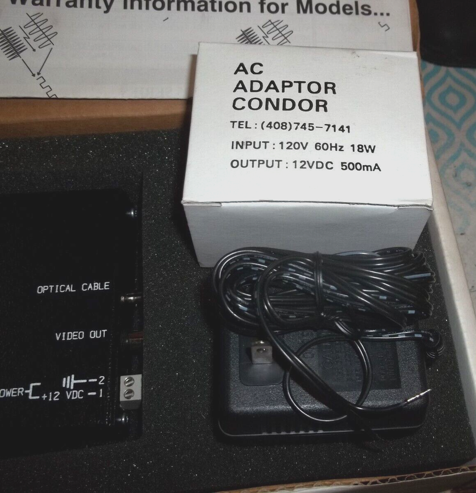 IFS VR1505WDM VIDEO RECEIVER + DATA TRANSMITTER (888)