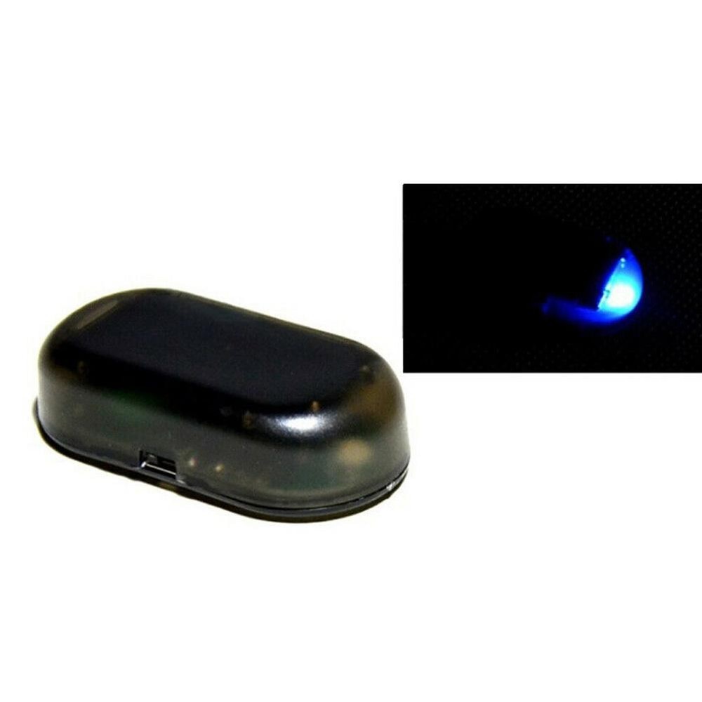 1Pc Car Security Light Solar Powered Wireless Warning Anti-Theft Caution Lamp