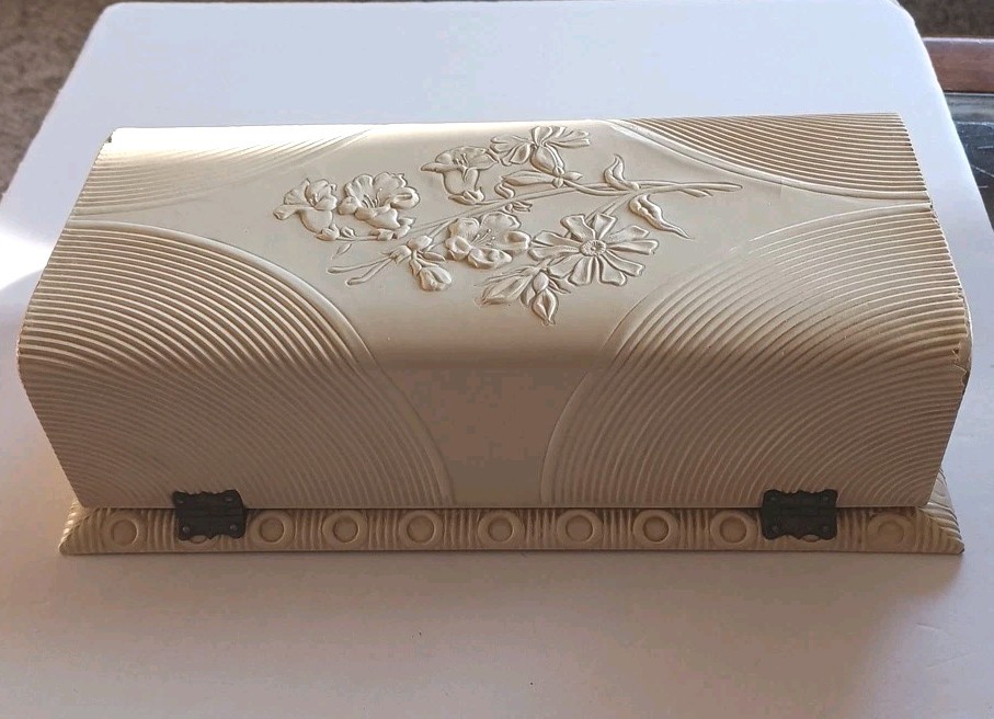 Antique Ornate. Jewelry Celluloid Box