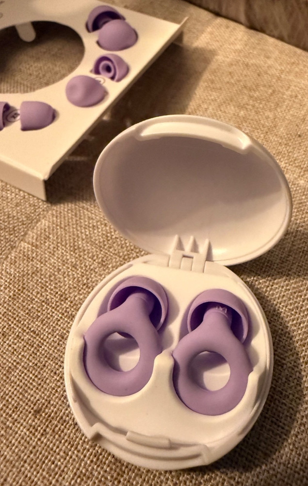Loop Quiet 2 Ear Plug Pack Violet Multiple Sizes Violet Earplugs/Open Box-NEW