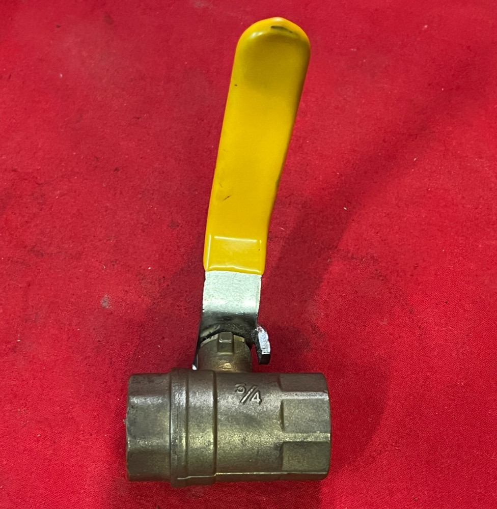 TRIANGLE METALS BRASS BALL VALVE SIZE: 3/4" 600WOG