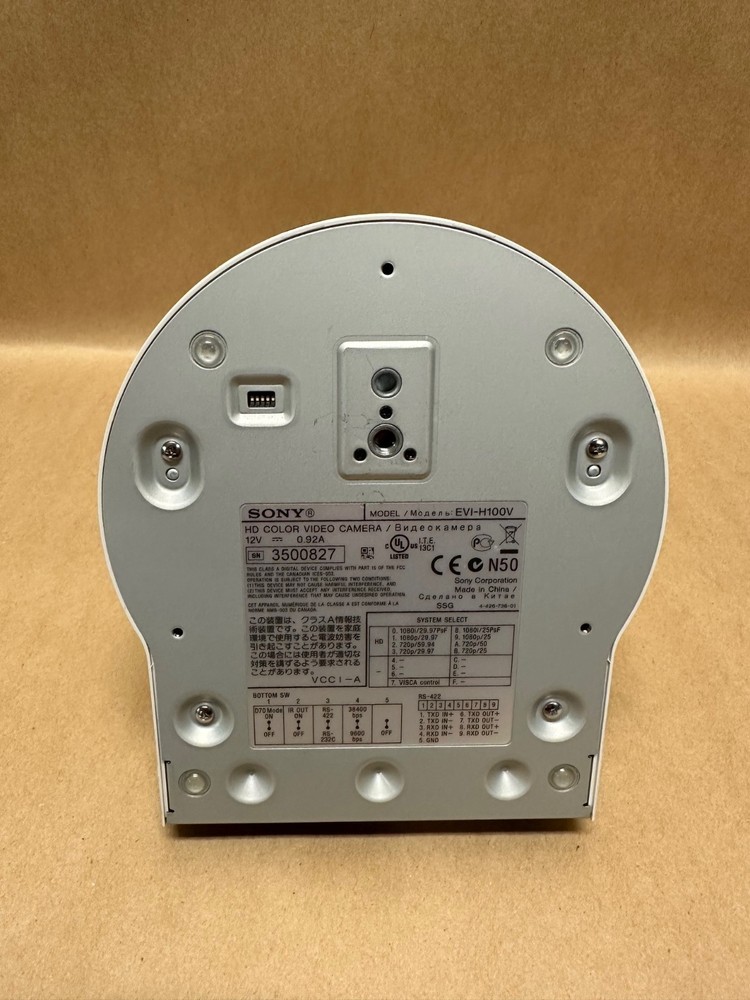 Sony EVI-H100V HD Color Video Camera