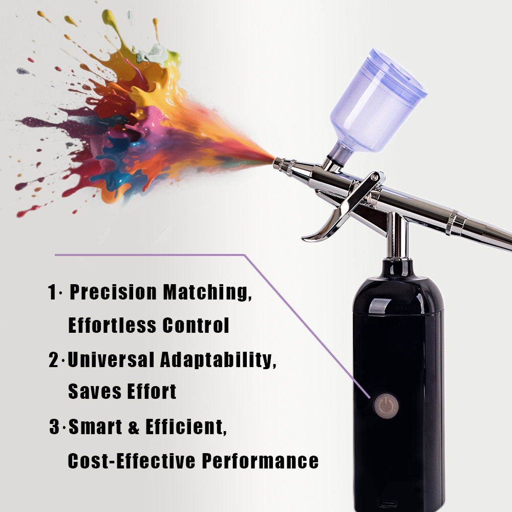 airbrush kit with compressor,3-Level Control Airbrush Kit