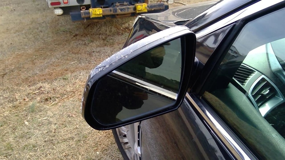 Driver Side View Mirror Power Folding Opt DR4 Fits 10-14 SRX 275575