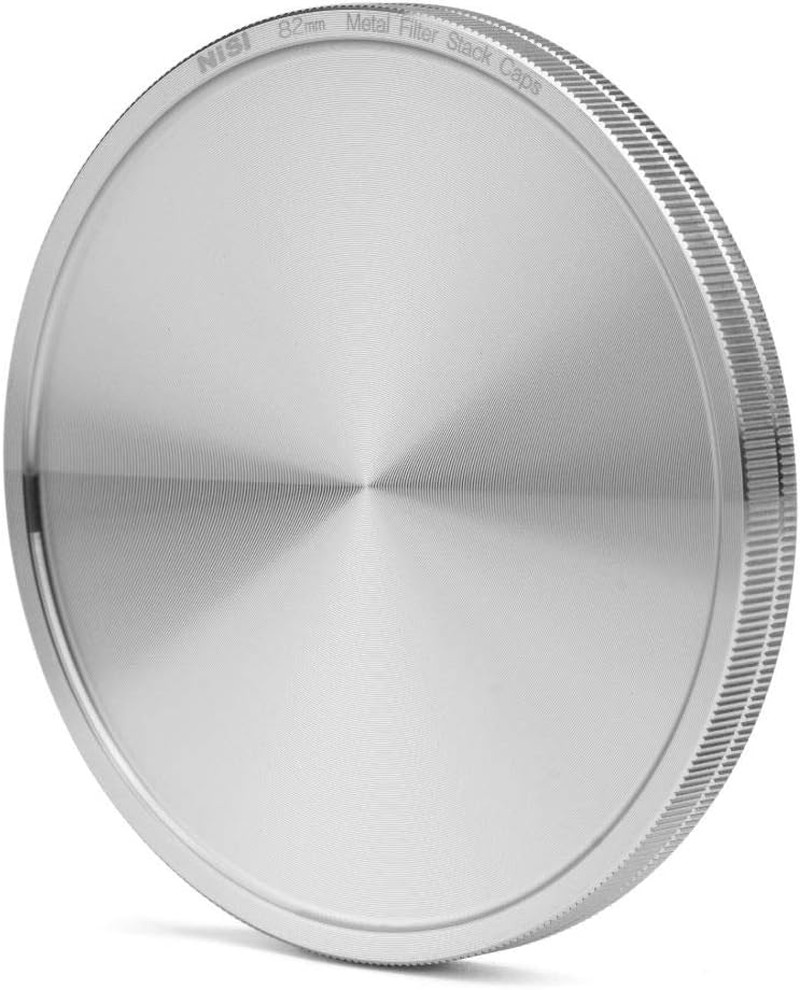 82mm Metal Stack Caps Lens Filter Protection Front Rear Thread Cover