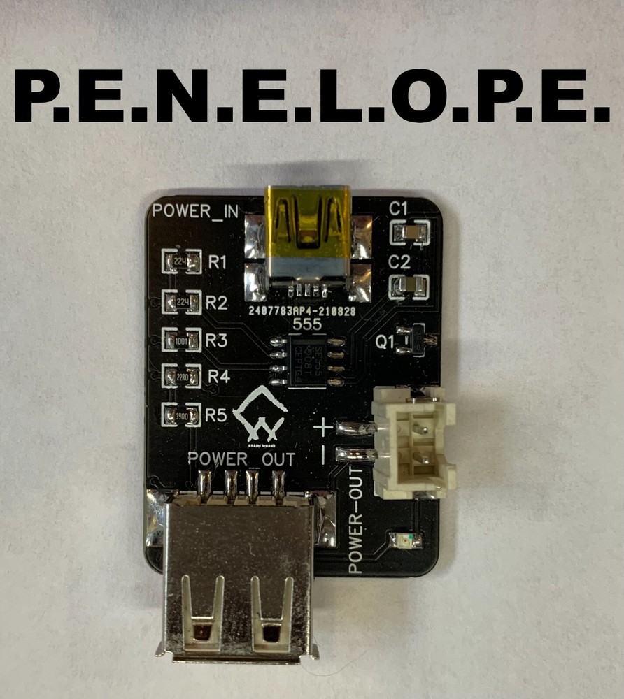 PENELOPE - USB Keep Alive Circuit for Cosplay Electronics