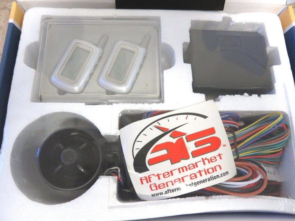 Two-way LCD Vehicle Security System--Includes two 2-way LCD Remotes