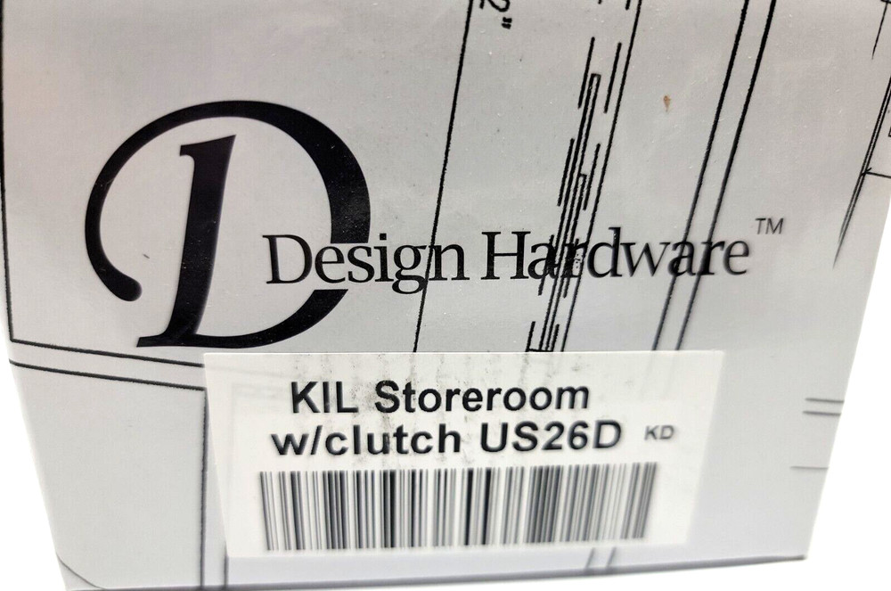 Desing Hardware Door Handle Satin Chrome US26D